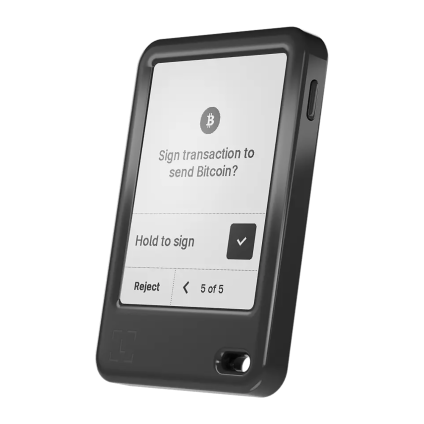 Аппаратный криптовалютный кошелёк с сенсорным экраном Ledger Nano Gen5