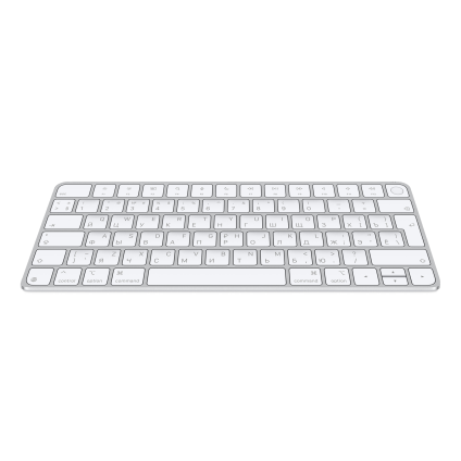 Беспроводная клавиатура Apple Magic Keyboard с Touch ID (Lightning) (Белый | White)