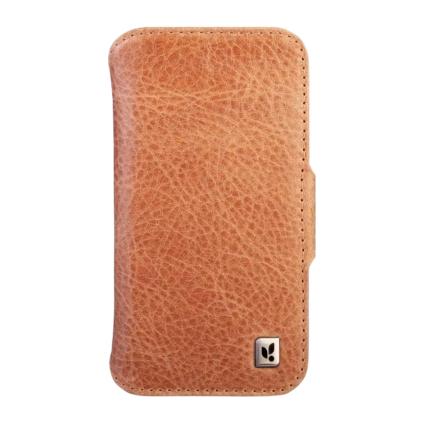 Кожаный чехол-книжка MagSafe с бумажником Vaja Wallet Pull-Up V-Mag для iPhone 17 Pro