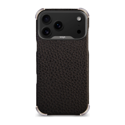 Кожаный чехол MagSafe Vaja Buckler ST Grip Floater V-Mag для iPhone 17 Pro Max