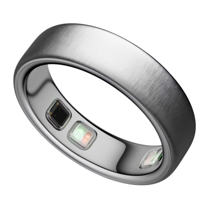 Умное кольцо Oura Ring 5 («Брашированное серебро» | Brushed Silver)