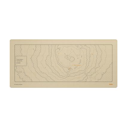 Настольный коврик NuPhy Contours Emi Koussi (90x40 см)