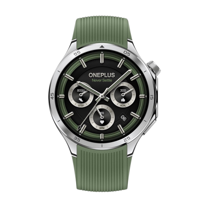 Умные часы OnePlus Watch 3 Emerald Titanium, ремешок из фторэластомера (версия Global)