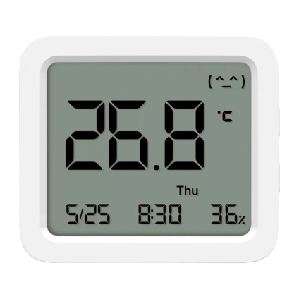 Датчик температуры и влажности Xiaomi Smart Temperature and Humidity Monitor 3 (версия Global)