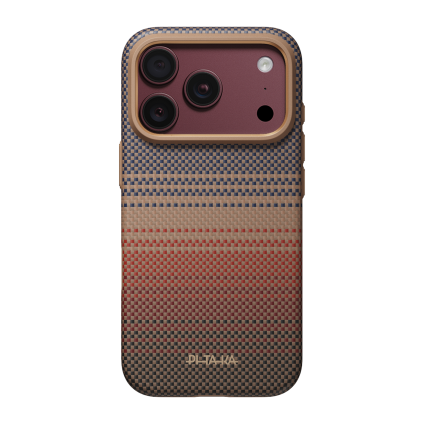 Арамидный чехол MagSafe PITAKA Sunset Summa Case для iPhone 17 Pro и 18 Pro
