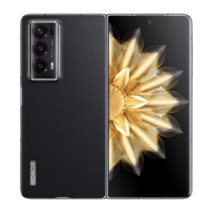 Смартфон HONOR Magic V2 16 ГБ + 512 ГБ («Чёрная кожа» | Black Leather)