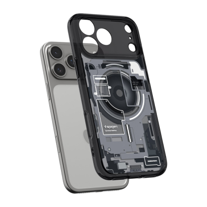 Прозрачный чехол MagSafe Spigen Ultra Hybrid Zero One (Mag Fit) для iPhone 17 Pro