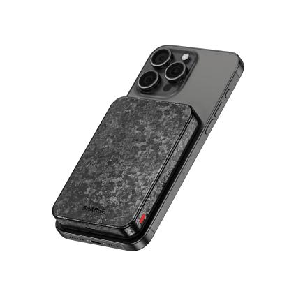 Внешний аккумулятор MagSafe SHARGE CarbonMag (10000 мА·ч)