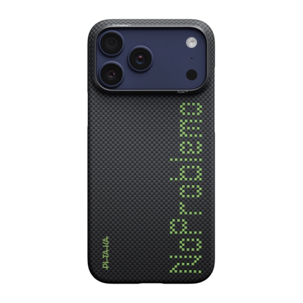 Арамидный чехол MagSafe PITAKA Aries Lumintex PitaTap Edge Case для iPhone 17 Pro Max