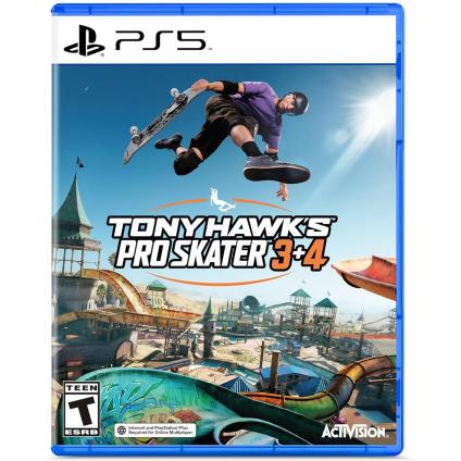 Игра Tony Hawk's Pro Skater 3+4 для PlayStation 5 (полностью на английском языке)