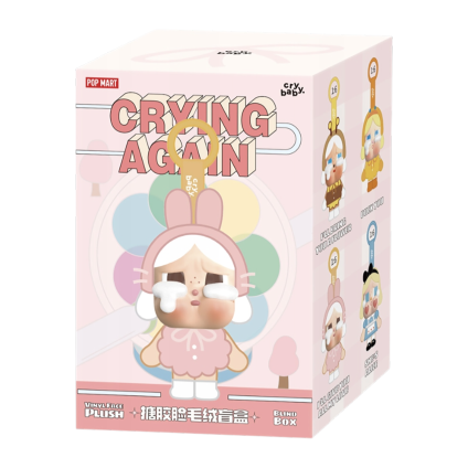 Плюшевая коллекционная фигурка POP MART CRYBABY Crying Again Plush