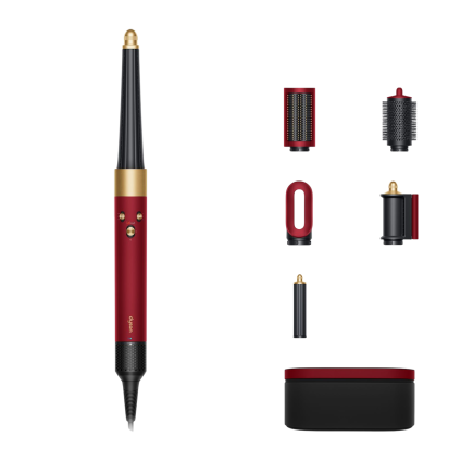 Стайлер Dyson HS08 Hairstyler Airwrap i.d Straight+Wavy (Red velvet/Gold) (2024)