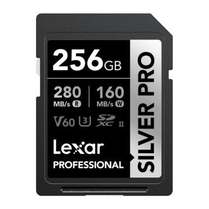 Карта памяти Lexar Professional SILVER PRO SDXC UHS-II 256 ГБ (U3, V60)