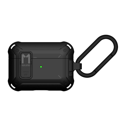 Защитный чехол с карабином и механическим замком Aulumu A19 Case для AirPods Pro 2