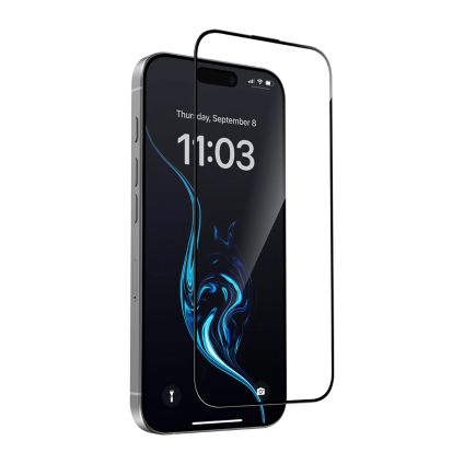 Глянцевое защитное стекло Benks Ultra Shield HD для iPhone 14 Pro, 15 и 16