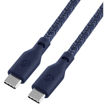 Кабель с тканевой оплёткой и ремешком uBear Trend USB-C (2,4 м) - фото 6