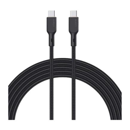 Кабель с нейлоновой оплёткой AUKEY Circlet Blink USB-C (1 м)