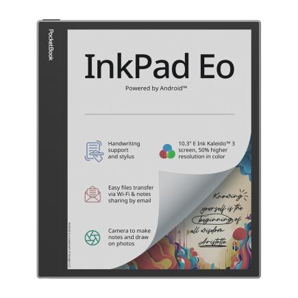 Электронная книга с цветным экраном и стилусом PocketBook 1042 InkPad Eo