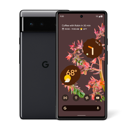 Смартфон Google Pixel 6 128 ГБ («Неистовый чёрный» | Stormy Black) (версия Global)