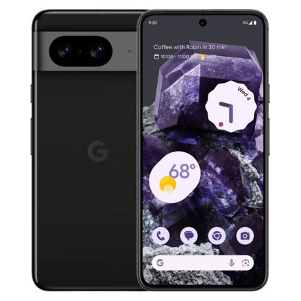 Смартфон Google Pixel 8 256 ГБ («Чёрный обсидиан» | Obsidian) (японская версия)