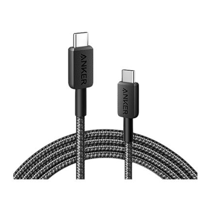 Кабель с нейлоновой оплёткой Anker 322 PowerLine USB-C (0,9 м) (A81F5)