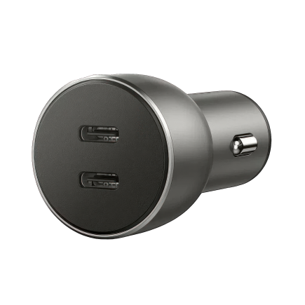 Автомобильное зарядное устройство Ugreen мощностью 50 Вт (2 USB-C) (CD213)