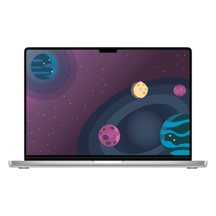 Apple MacBook Pro 16 Silver (M1 Max 10-Core, GPU 32-core, 64 GB, 1TB)