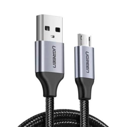 Кабель с нейлоновой оплёткой Ugreen Micro-USB — USB-A (2 м) (US290)