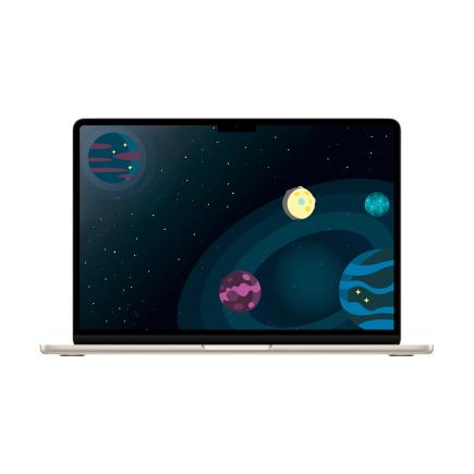 Ноутбук Apple MacBook Air 13" кастомный (M3 8-Core, GPU 10-Core, 24GB, 512GB) («Сияющая звезда» | Starlight)