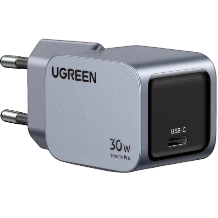 Сетевое зарядное устройство Ugreen Nexode Pro мощностью 30 Вт (USB-C) (GaN) (X703)