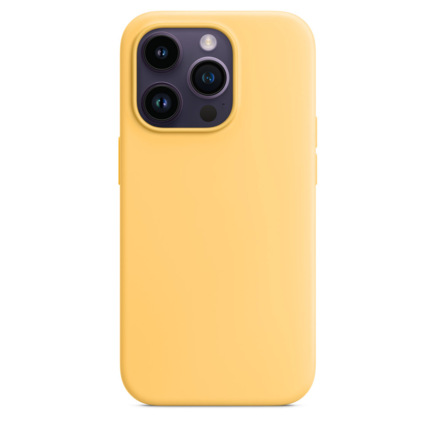 Силиконовый чехол с поддержкой MagSafe Apple Silicone Case для iPhone 14 Pro