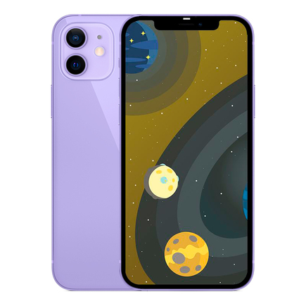 Apple iPhone 12 256GB Purple Официально восстановленный