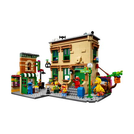 Конструктор — Улица Сезам, 123 LEGO Ideas (#21324) - фото 3