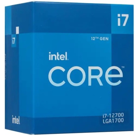 Процессор Intel Core i7-12700 (2.1 ГГц, 25 MB, LGA 1700) Box