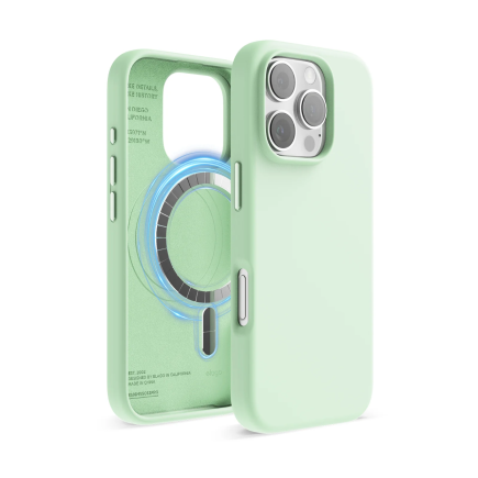 Гибридный силиконовый чехол elago Magnetic Silicone Case для iPhone 16 Pro - фото 6