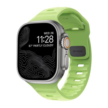 Спортивный ремешок Nomad Sport Band Limited Edition Glow 2.0 для Apple Watch 44, 45, 46 мм, Ultra и Ultra 2