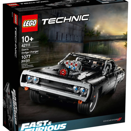 Автомобиль Dodge Charger Доминика Торетто LEGO Technic (#42111) - фото 5