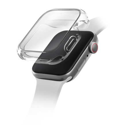 Гибридный чехол с защитным стеклом Uniq Garde для Apple Watch 41 мм