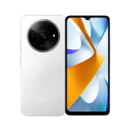 Смартфон Xiaomi POCO C61 4 ГБ + 128 ГБ (Белый | White) (версия Global)