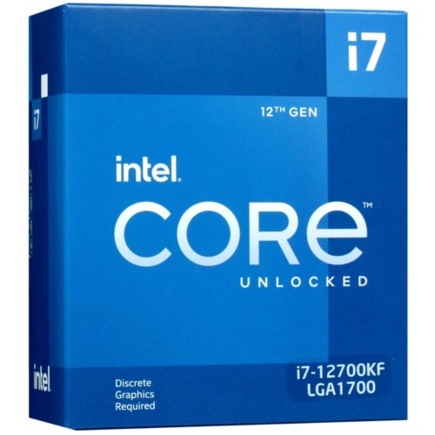 Процессор Intel Core i7-12700KF (3.6 ГГц, 25 MB, LGA 1700) Box