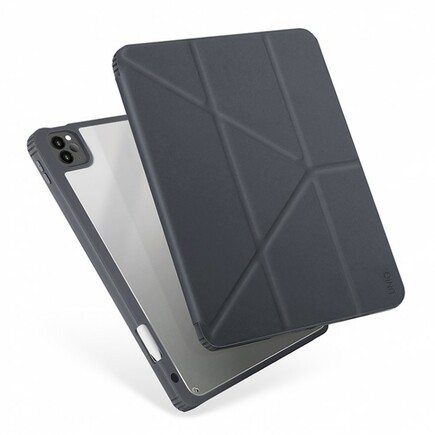 Гибридный чехол-подставка с отсеком для стилуса и антимикробным покрытием Uniq Moven для iPad Pro 11 дюймов