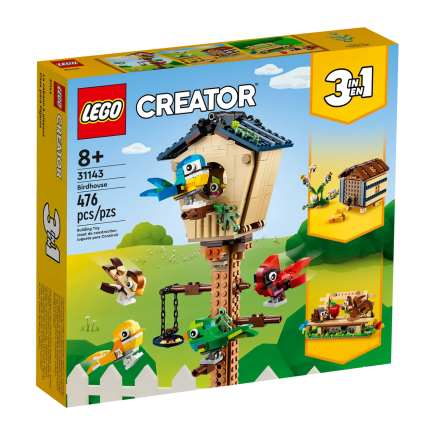 Конструктор — скворечник LEGO Creator 3-in-1 (#31143) - фото 9