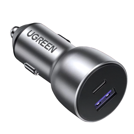 Автомобильное зарядное устройство Ugreen мощностью 52,5 Вт (USB-C, USB-A) (CD213)