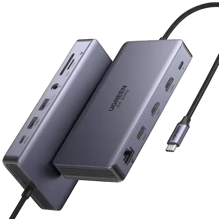 USB-Хаб Ugreen Revodok Pro 211 с USB-C (CM681)