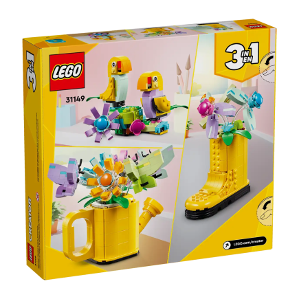 Конструктор — цветы в лейке LEGO Creator 3-in-1 (#31149) - фото 7