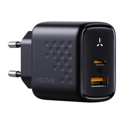 Сетевое зарядное устройство VOLTME Revo 45 Duo мощностью 45 Вт (USB-C, USB-A) (GaN)