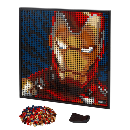 Конструктор — картина «Железный человек» LEGO Art Marvel (#31199)