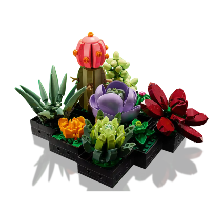 Конструктор — суккуленты LEGO Icons Botanical Collection (#10309) - фото 2