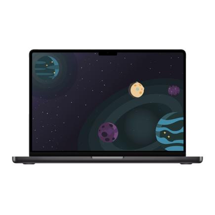 Ноутбук Apple MacBook Pro 14" MX2H3 (M4 Pro 12-Core, GPU 16-Core, 24GB, 512GB) («Чёрный космос» | Space Black)