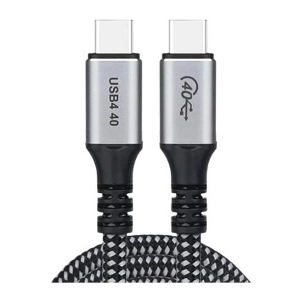 Кабель с нейлоновой оплёткой Choetech USB4 (USB-C) (1,2 м) (XCC-1040)